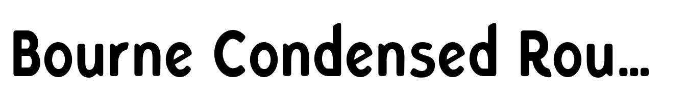 Bourne Condensed Rounded